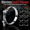 2.5" Inch Turbo Intercooler Piping Aluminum w/U Pipe Silicone Coupler Clamp Kit