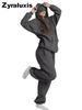 Fall Winter Hooded Solid Color Long Sleeve Sweatshirt