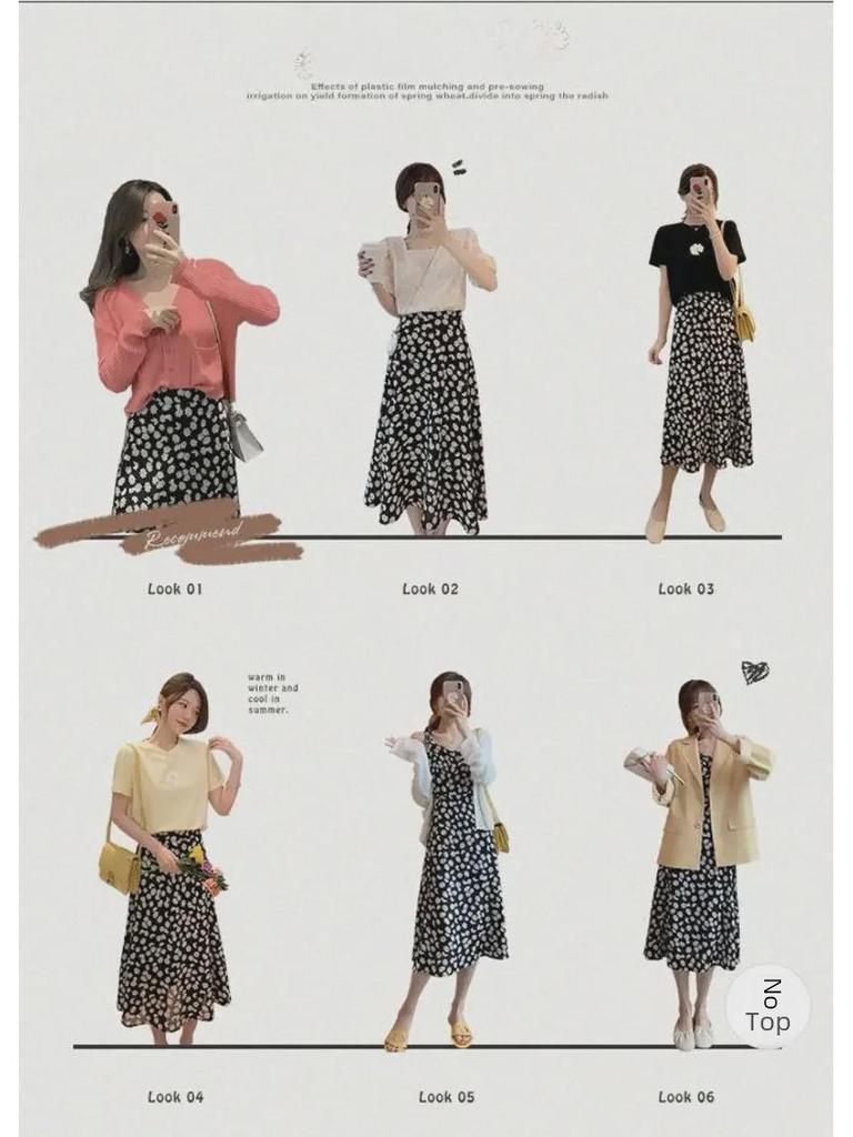 Daisy Chiffon Floral Dress with French Suspenders: Elegant & Slimming