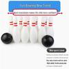 Smiley Face Design Bowling Set for Indoor/Outdoor Team Building – Fun for Kids and Adults