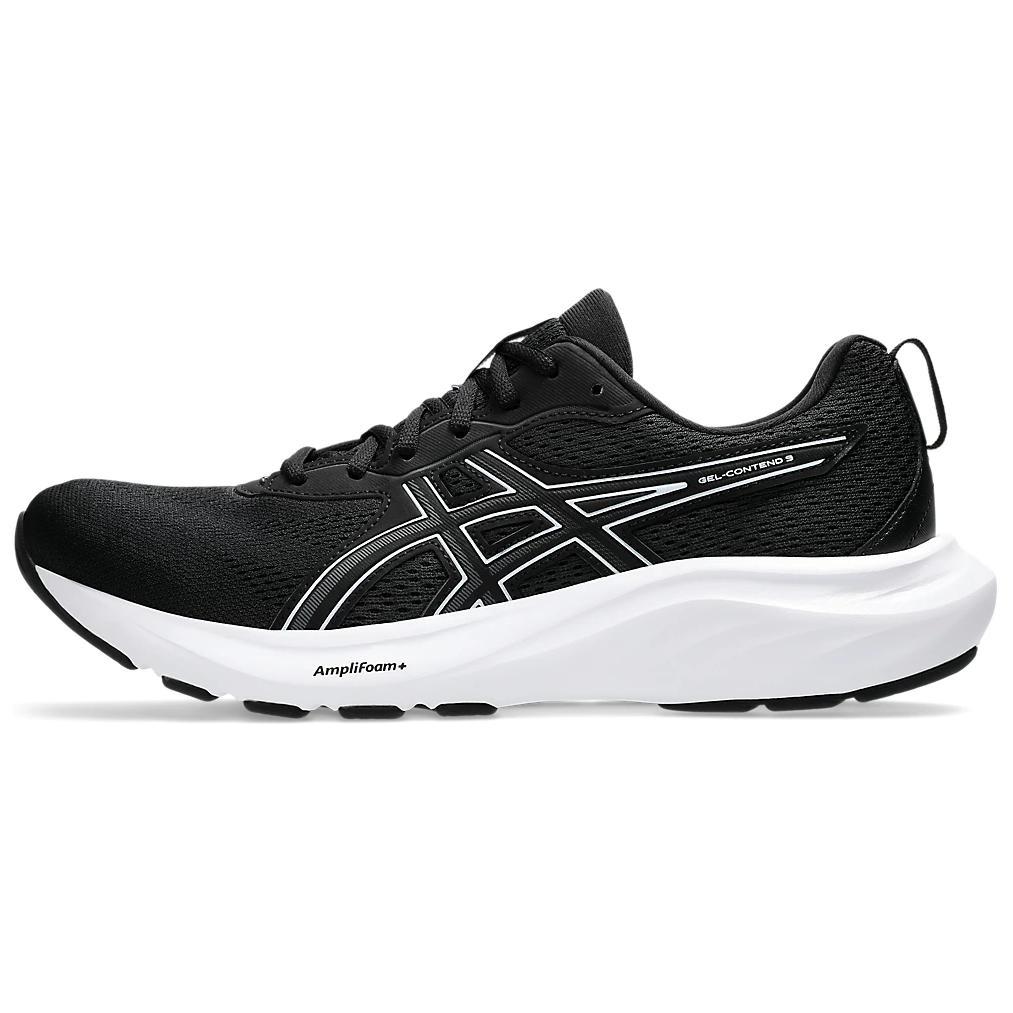 ASICS Gel-Contend 9 Black White Men s 1011B881-002 EU 43.5