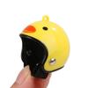 Plastic Bird Protect Cap Cartoon Small Pet Hard Hat Pet Protective Headgear  For Bird Quail Pigeon