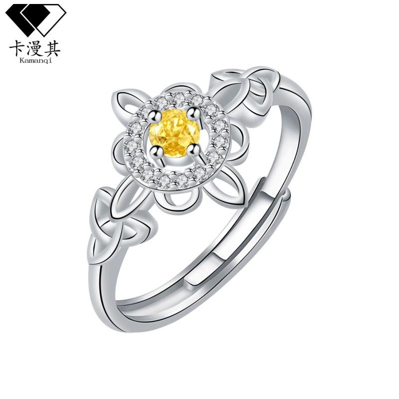 Adjustable Celtic Knot Ring Women Gold Plated Boho Minimalist Fashion Statement Jewelry
