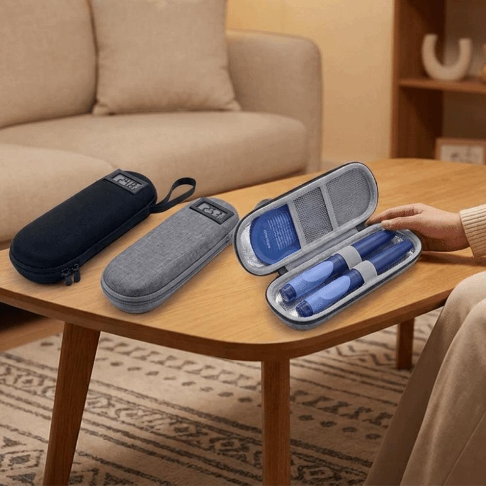 Waterproof Insulin Cooling Bag Oxford Cloth Insulin Vial Storage Case Outdoor