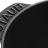 Staub Mussel Pot, Black, 25cm, Enameled Cast Iron Pot [Official Japanese Product] Mussel Pot 40509-494