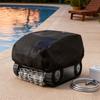 Pool Cleaner Protective Cover Heavy Duty Polyester Fabric Allmost Weather Resistance Quick Installation For Outdoor Use