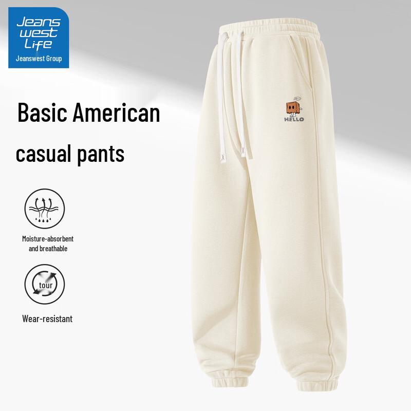 

JEANSWEST LIFE Men s Loose Fit Cartoon Print Sweatpants XL (180)