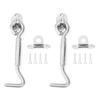 European Style Thicken Stainless Steel Door Window Latch Hook Holder Hardware Fittings