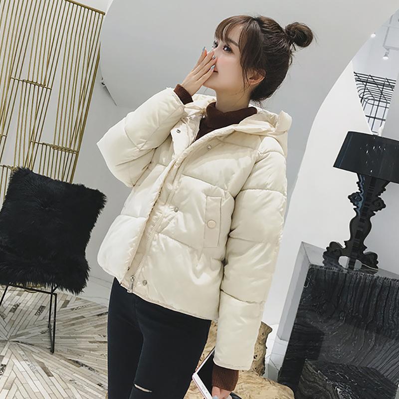 IELGY Neue Winter Daunen Kurz Kurz Brot Jacke Koreanische Version von Dicke Kleine Baumwolljacke Locker Gepolsterte Jacke