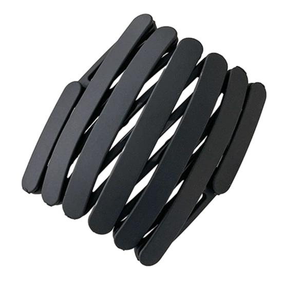 

Women Headband Foldable Stretchy Portable Travel Hair Hoop Pure Color Anti-slip Teeth Bang Headband Versatile Hair Accessory