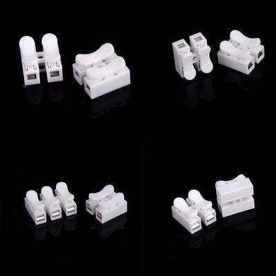 10Pcs Electrical Cable Connectors Quick Splice Lock Wire Terminals Self Locking