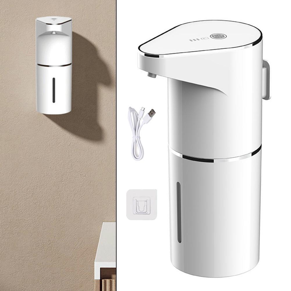 Dozator de Săpun Fără Contact Automat Reîncărcabil USB Niveluri de Spumă Ajustabile