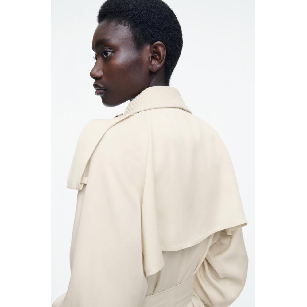 COS Japan Knit Color Trench Coat