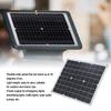 20W 18V USB Solar Panel Portable Solar Battery Charger Board for Car Boat Yacht Supplies