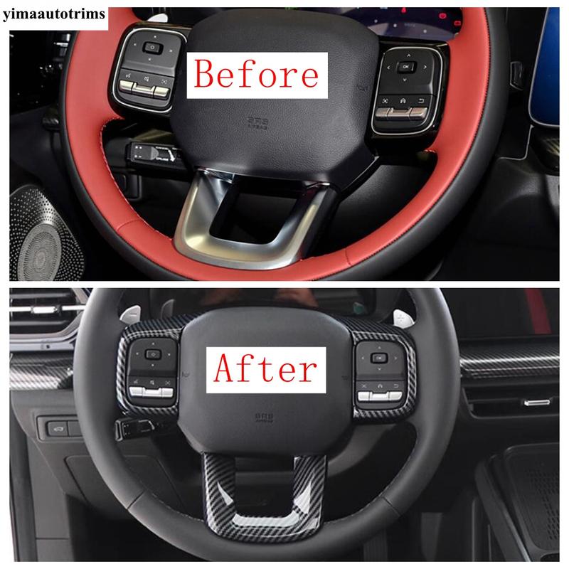 Window Lift Panel / Steering Wheel / Handle Bowl Frame / Dashboard Panel Cover Trim Accessories Interior For HAVAL H3 2024 2025