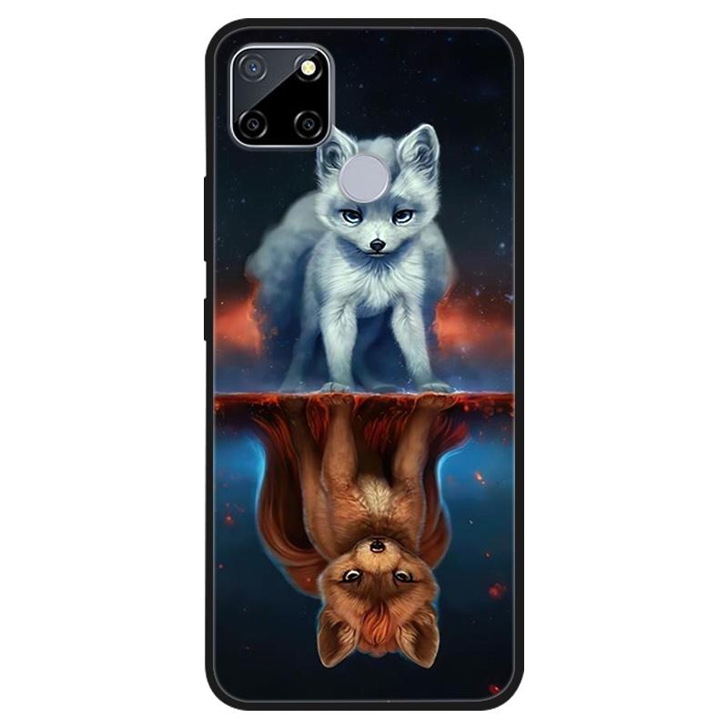 For Realme C25s C25 Case Painted Silicone Soft Phone Cover For Realme C25 C25S C21 C21Y C25Y Phone Case RealmeC25s C 25 s Funda