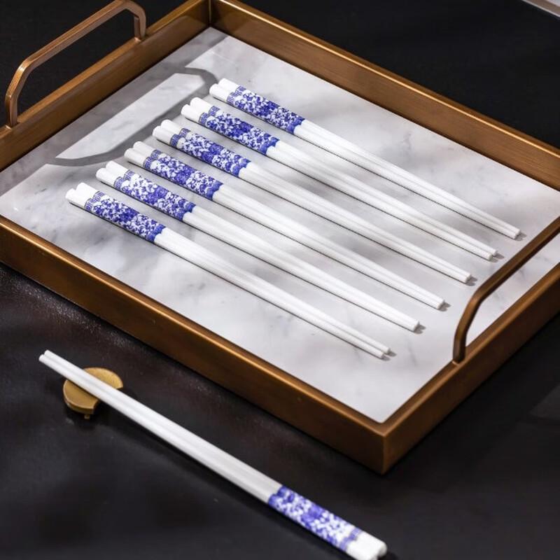 Ru Han High-Grade Ceramic Chopsticks Set