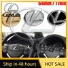 Sdpc1 2026 Hot Interior Stickers 64mm/77mm Car Steering Wheel Emblem For IS ES CT LS NX GX PX GS200t IS250 ES300 LS500 GX470 Chr