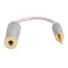 Audio Adapter Cable Male To Female Headset Conversion Cable Adapter for ZX300A HiFiman2.5mm Balanced Male To 4.4mm