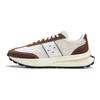Li Ning Light Boat Reflective Trendy Sports Non-Slip Wear-Resistant Low-Top Casual Shoes Unisex Casual Shoes White Brown AZGU081-9
