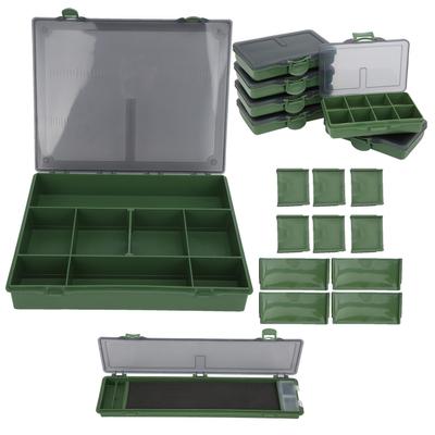 Angelköderbox mit großer Kapazität Multifunktionale Aufbewahrungsbox für Angelzubehör