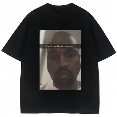 Kanye West Lustiges Meme Sieht aus als ob ich lache T-Shirt, Größe S-4XL