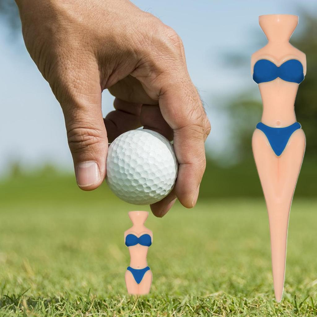 Funny Golf Tees Bikini Golf Tee Novelty Sports Gear Training Accessories for Beginner Indoor Backyard Men Women Golfer Course