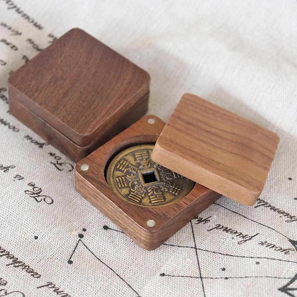Coin Display Box Collection Case Commemorative Holder Storage
