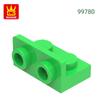 186 Stück/Los 99780 Winkelstein 1 x 2 - 1 x 2 Umgekehrter Stein Moc Farbige Zubehörteile Kompatibel mit Stein Kinder Spielzeug Bausteine