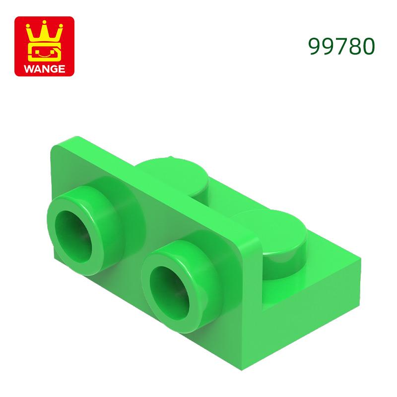 186 Stück/Los 99780 Winkelstein 1 x 2 - 1 x 2 Umgekehrter Stein Moc Farbige Zubehörteile Kompatibel mit Stein Kinder Spielzeug Bausteine
