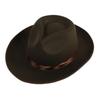 Costume Hat  Fedoras Hat Musical Festival Hat Adult Winter Autumn Party Hat Unisex Headwear Stage Show Bowlers Hat