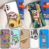 Sloth For Samsung Galaxy A52 A52S A32 A12 A22 A72 A21S A50 A70 A71 A51 A33 A73 A53 Cover Case