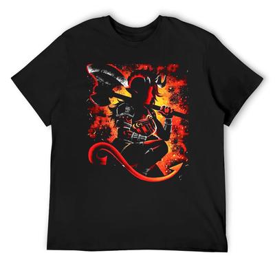 Karlach T-Shirt Summer Shirt Anime T-shirt Custom T-shirts Cotton Graphic Tees Mens White T Shirts