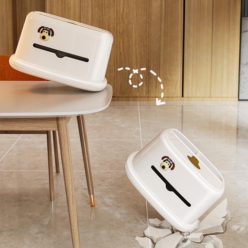 Creative Luxury Multifunctional Tissue Box Desktop Storage Paper Box Desktop Organizer Accessories Tissue Storage Box