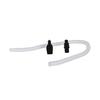 57cm / 22.4in Long Flexible Plastic Melodica Pianica Tube with a Black Mouthpiece