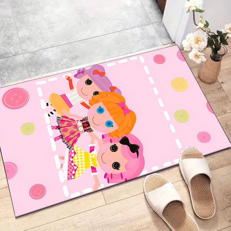 1pc Lalaloopsy4 Design Printed Area Rug Carpet for Bedroom Living Room Home Decor Rugs Mat Non Slip Mat Rug for Bedside