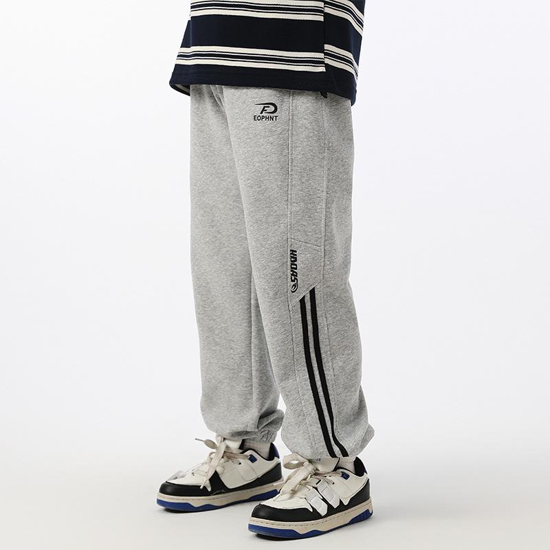 

Джоггеры больших размеров для подростков от Fat Boy s - Повседневные, свободного кроя для весны и осени 170 серый