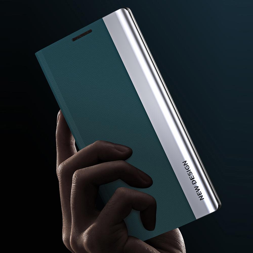 Für Samsung Galaxy A16 5G/A16 4G Hülle Sturzsichere Leder-Handyhülle mit Ständer