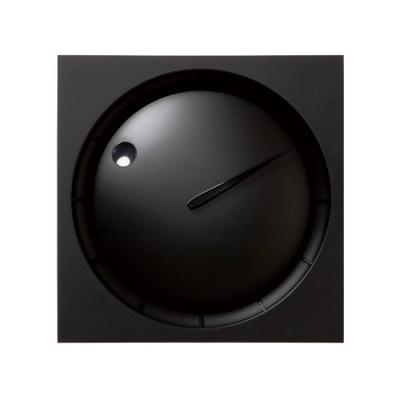 Lemnos HOLA Black Analog Wall Clock