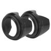 2pcs Plastic Flower Lens Hood Petal Shape Screw Mount for 62mm Filter Aperture Lens