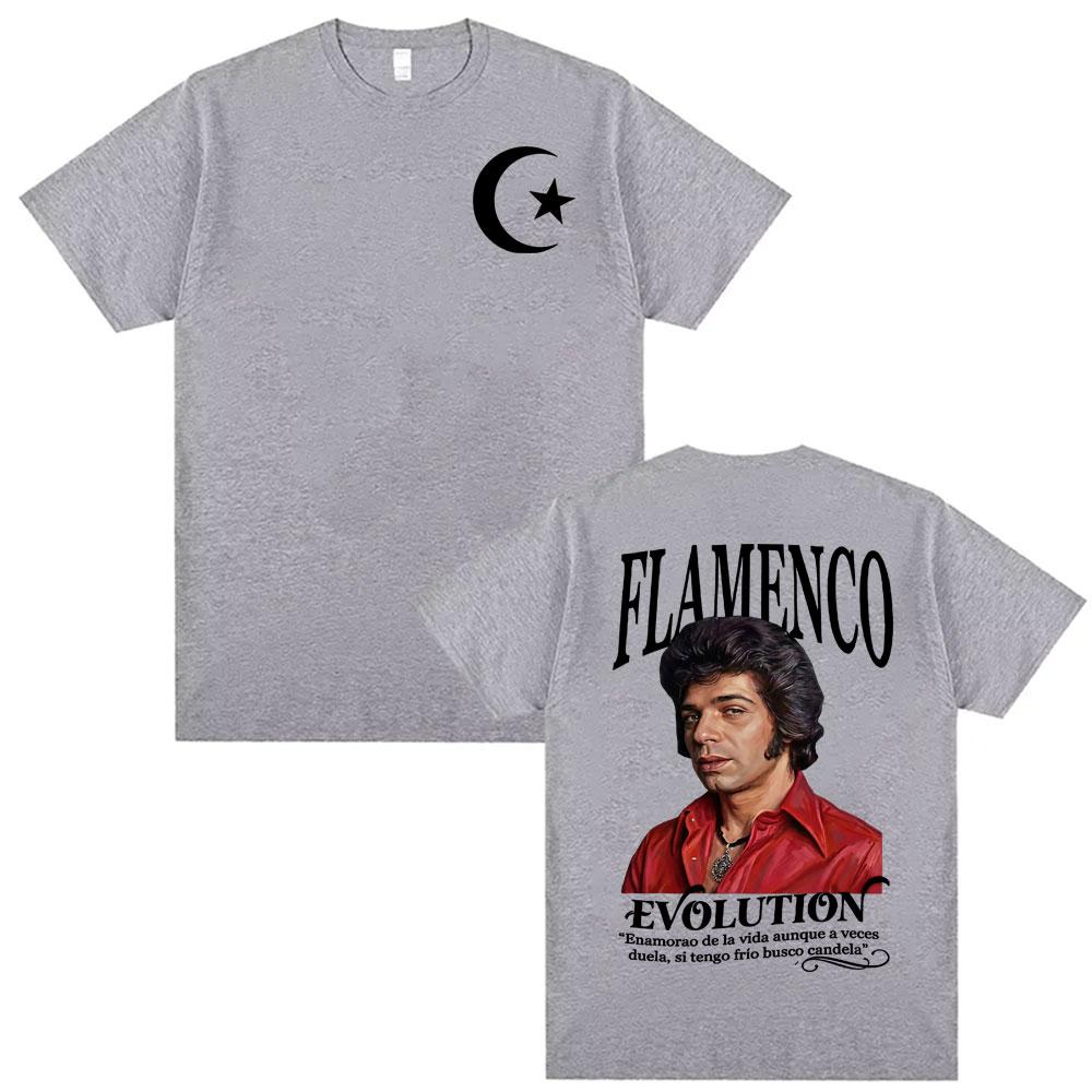 

Flamenco Evolution Camarano De La Isala Graphic Tshirt High Quality Stylish Casual Breathable Mens Crew Neck Print Tshirt 4XL