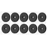 10Pcs RFID Tags 125KHz Patrol Tags For Guard Tour Checkpoint System(Black)