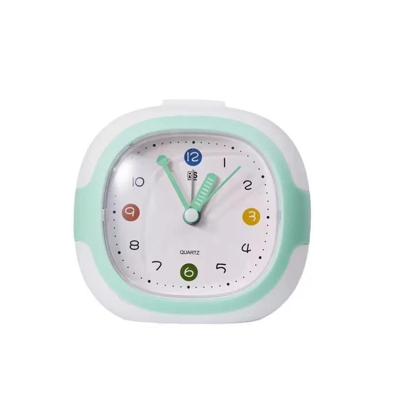 Silent Alarm Clock New Product Fashionable Student Bedside Small Alarm Clock Bedroom Luminous Clock Desktop Clock