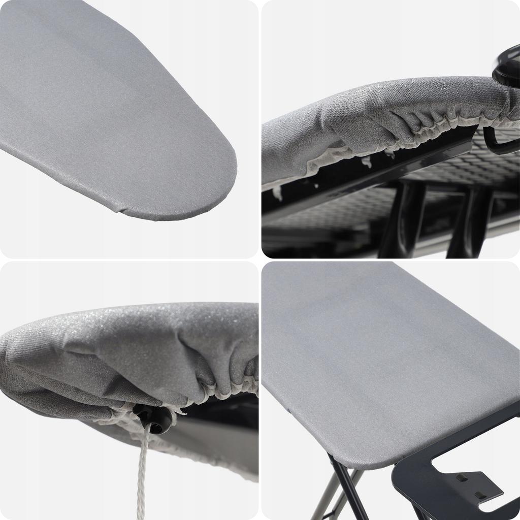 KADAX Pokrowiec Na Deskę Do Prasowania Odporny Bawełna szary