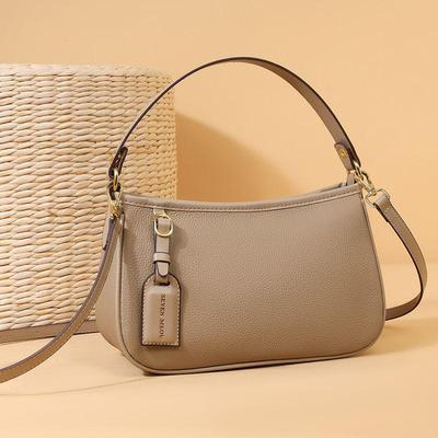 2025 Women's Crescent Crossbody Bag - Versatile Soft Leather Top Layer Cowhide Shoulder Handbag
