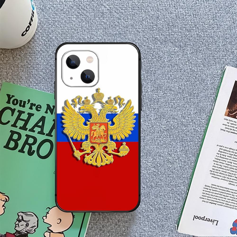 Russia Russian Flag Phone Case Cover Coque For Iphone Xiaomi Mi Samsung Galaxy Redmi Note A S 11 12 13 14 15 22 23 24 5G Pro Plus Max Fe Ultra