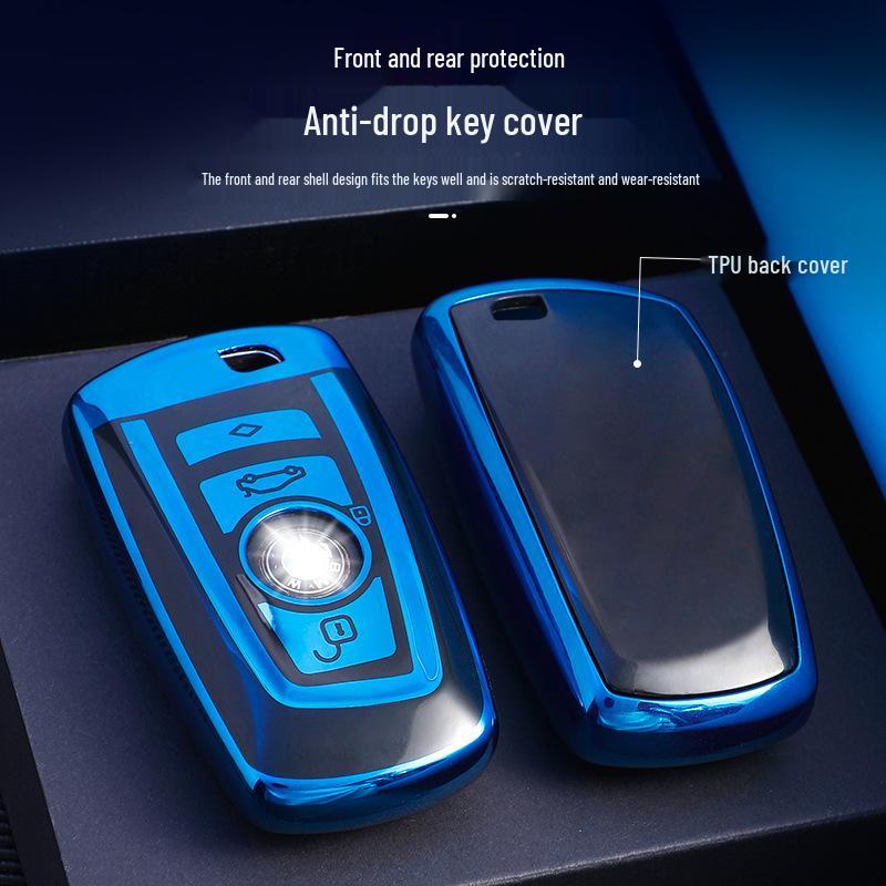 BMW Key Cover for 1, 3, 5 Series 320li - Women's Buckle, Men's x3x4 Car Remote Shell