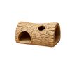 Tree Hole Shape Fish Hollow Shelter Plastic Reptile Shelter Reptile Hideout Cave  Reptile Habitat