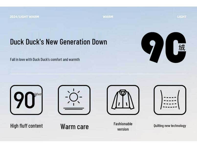 YAYA Dame Tykk Varm Hette Dunjakke