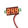 DC-Digitalvoltmeter-Kopf 0,36 LED-Digitalvoltmeter DC 0-30,0V Motorrad-Voltmeter Dreidraht Rot grün blau